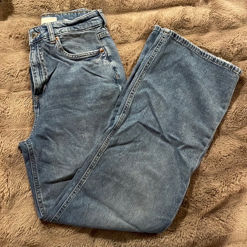H&M wide leg jeans💙
